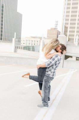 Engagement photos in Omaha