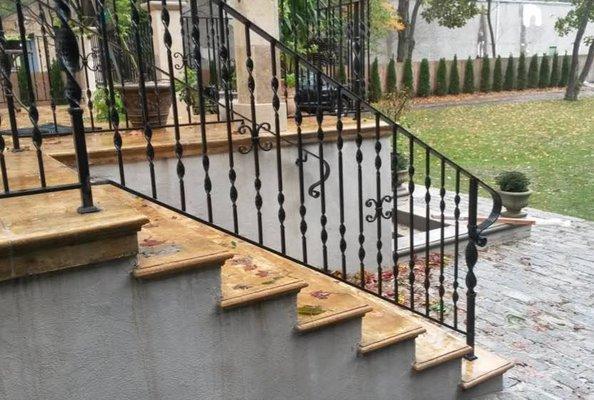 Residential Railing, Fabricated and Installed