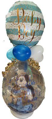 "Baby Boy" Stuffed Balloon Gift