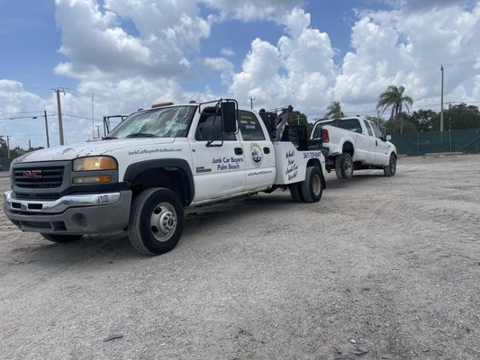 Recent junk car purchase in boynton Beach Florida