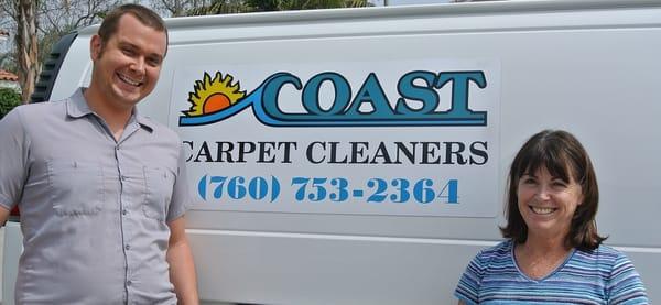 Coast Carpet Cleaners, Serving Encinitas, Oceanside, Carlsbad, Solana Beach, Del Mar, San Marcos, and North County San Diego