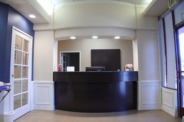 FRONT DESK AREA.