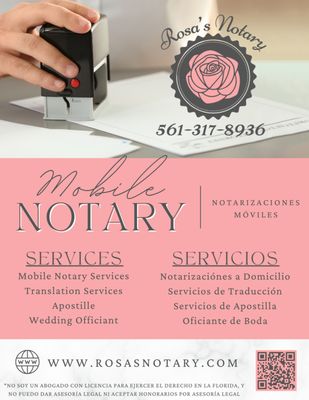 Rosa's Notary