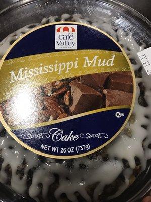 Mississippi mud cake