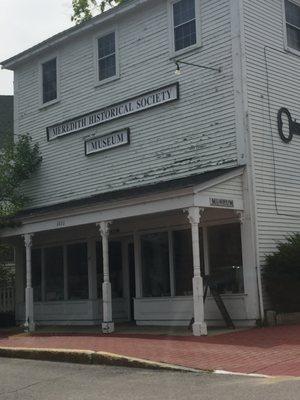 Meredith Historical Society -- 51 Main Street, Meredith        Storefront