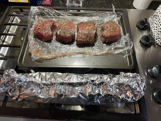 4 filets from Rhett's