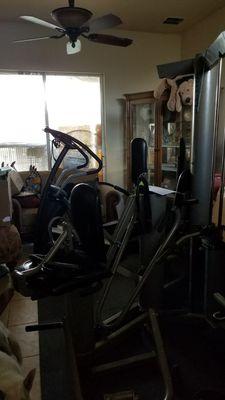 Pics of Vectra 1800 + Precor EFX 5.23