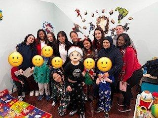 Holiday socialization at out Whitestone Clinic