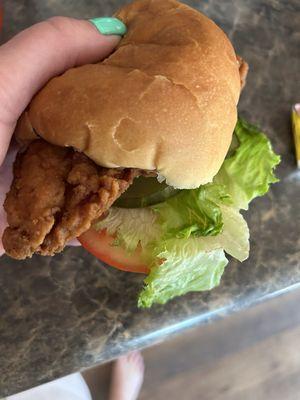 Crispy Chicken Sammich