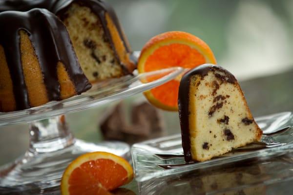 Orange Chocolate Chunk Pound Cake