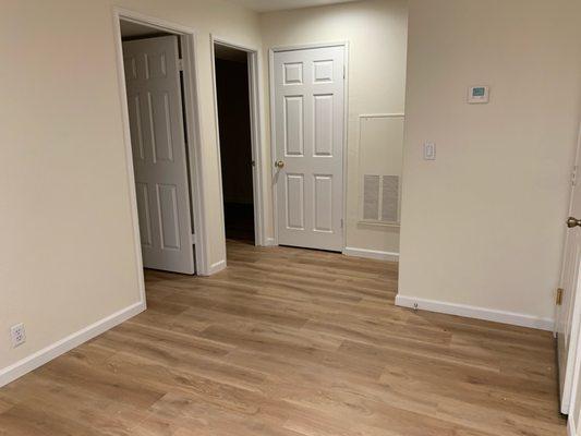 After Remodel: Flooring & Baseboards