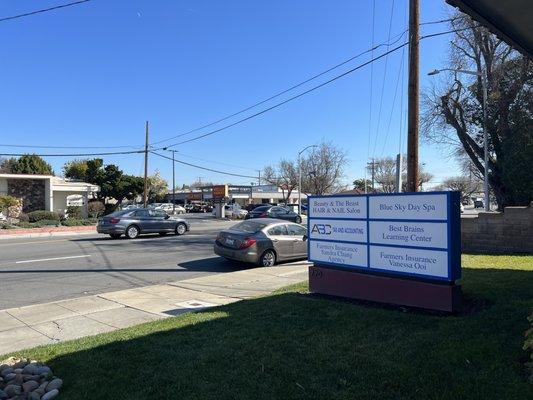 Corner of homestead/keily, behind ARCO gas station