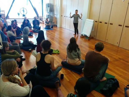 Public talk at the Iyengar Yoga Institute of San Francisco, May 2016