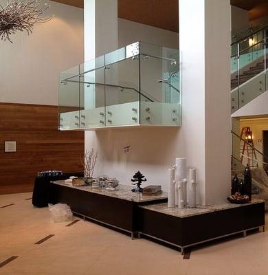 Glass Stair Railing