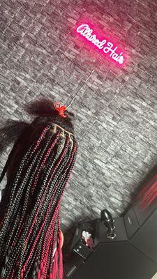 Knotless plaits