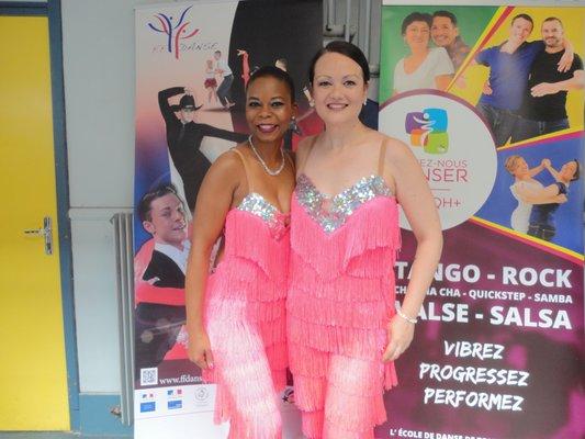 Students competing in Latin at the Paris Gay Games.