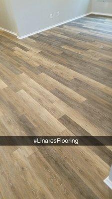 Laminate flooring (random multicolor)