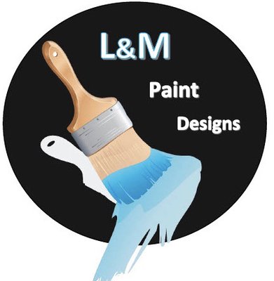 L&M paint designs logo