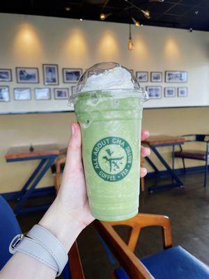 White Mocha Green Freddo