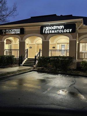 Entrance Goodman Dermatology East Cobb Marietta