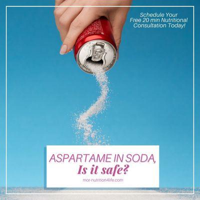 Consuming aspartame or sweeteners have been linked to increase in obesity & chronic health problems. Book your free 20 min health consult!