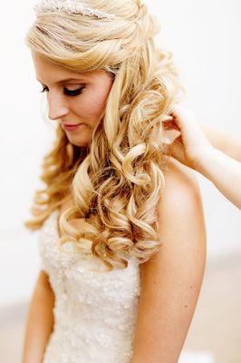 Bridal hair by Briana Rusk