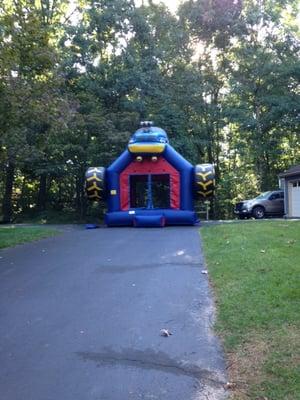 Monster Truck Moon Bounce