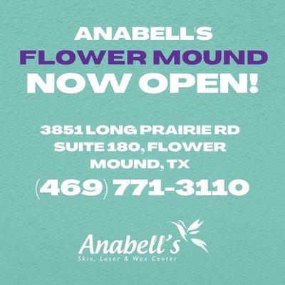 Anabell's Brazilian Wax now open in Flower Mound.