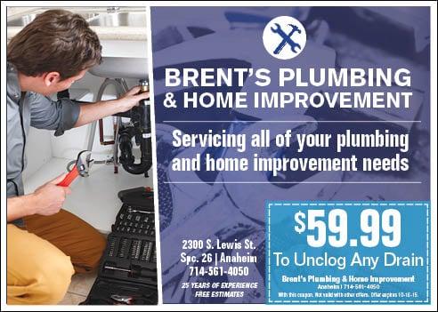 Brent's Plumbing and Home Improvement