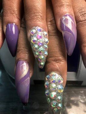 Nail design from TNails