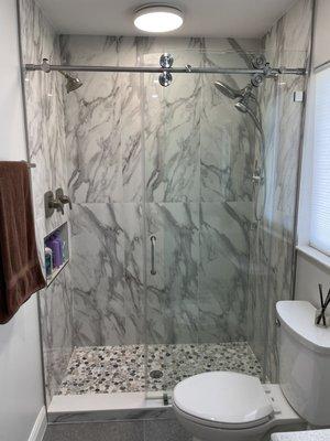 The fabulous shower!