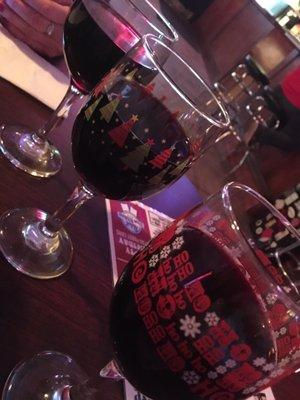 our christmas glasses in May....