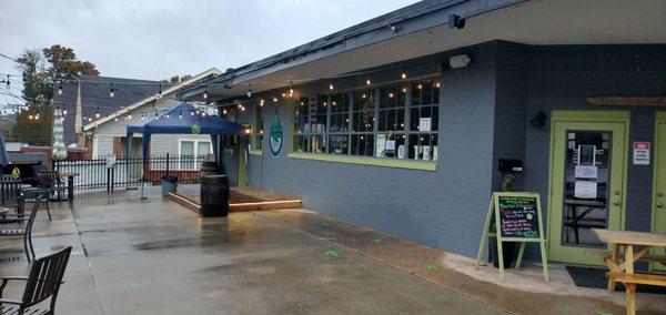 The brewery.  Former bus station.