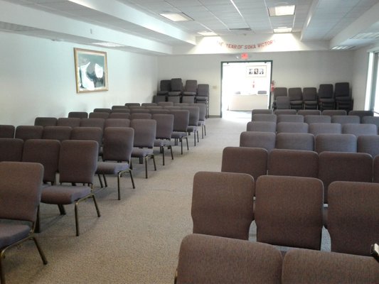 Main gohonzon room