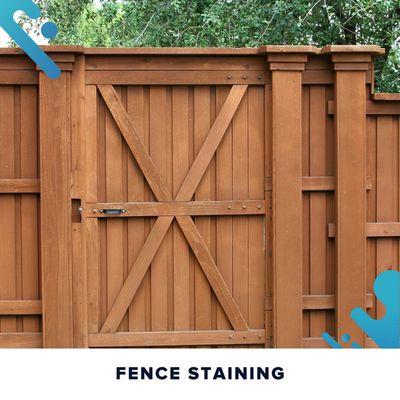 Fence Staining Services