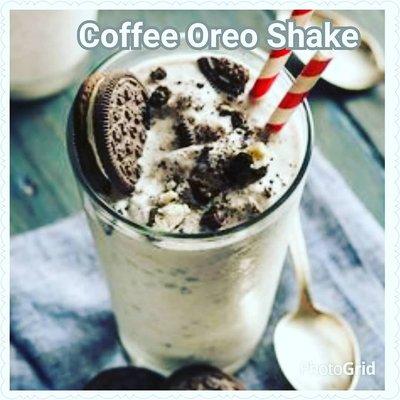 Plant Base Coffee Oreo protein shake