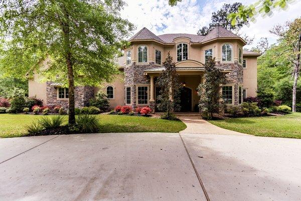 French Tudor home