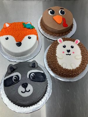 Cute Animal Cakes