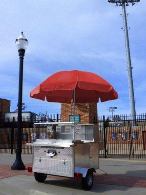 Hot dog cart