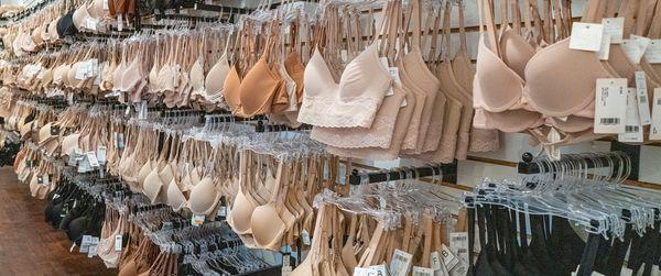 over 10,000 bras