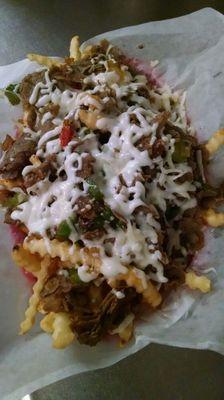 Loaded Philly Fries