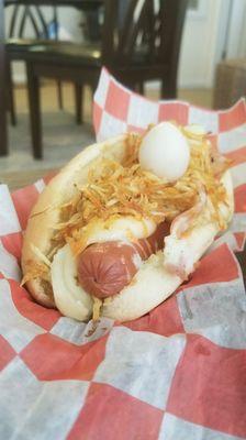 Perro caliente Colombian Hot dog