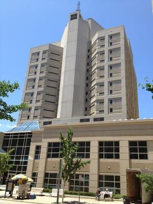 Front entrance to Public Safety Ctr.