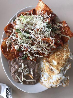 Chilaquiles rojos