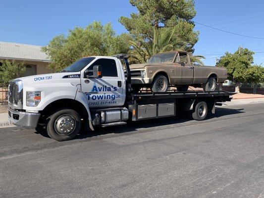 We tow classic cars