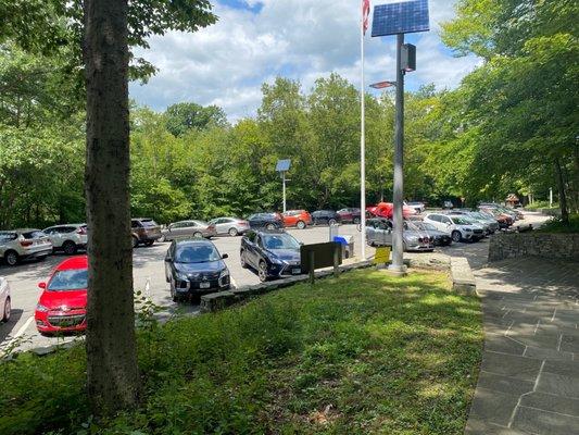 Saratoga National Historical Park Parking Lot