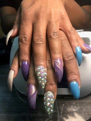 Nail design from TNails