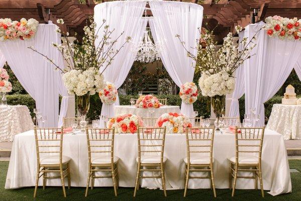 Wedding Chiavari Chairs  Gold