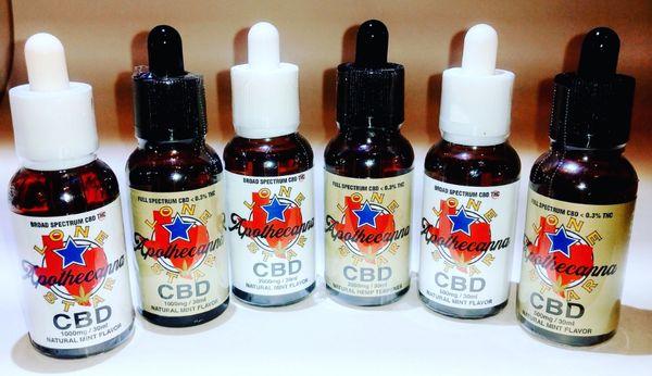 Full Spectrum and Broad Spectrum oils with great prices. 500 mg, 1000mg and 2000 mg