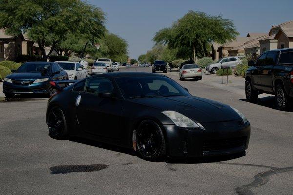 350Z With A Full Detail